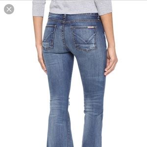 NWOT Hudson Jeans Mia Midrise Flare 26